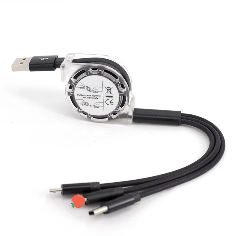 2020new pattern Powerful fast charging usb cable telescopic mobile phone for Samsung Android phones 3 in 1 wire, Black,green,blue,red,white,gold,grey
2020new pattern Powerful fast charging usb cable telescopic mobile phone for Samsung Android phones 3 in 1 wire, Black,green,blue,red,white,gold,grey
