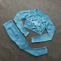 Personalized Logo 2019 Womens Gym Legging Set Wholesale Fitness Apparel for Woman Seamless Cropped Top Yoga Leggings Workout Set
Personalized Logo 2019 Womens Gym Legging Set Wholesale Fitness Apparel for Woman Seamless Cropped Top Yoga Leggings Workout Set