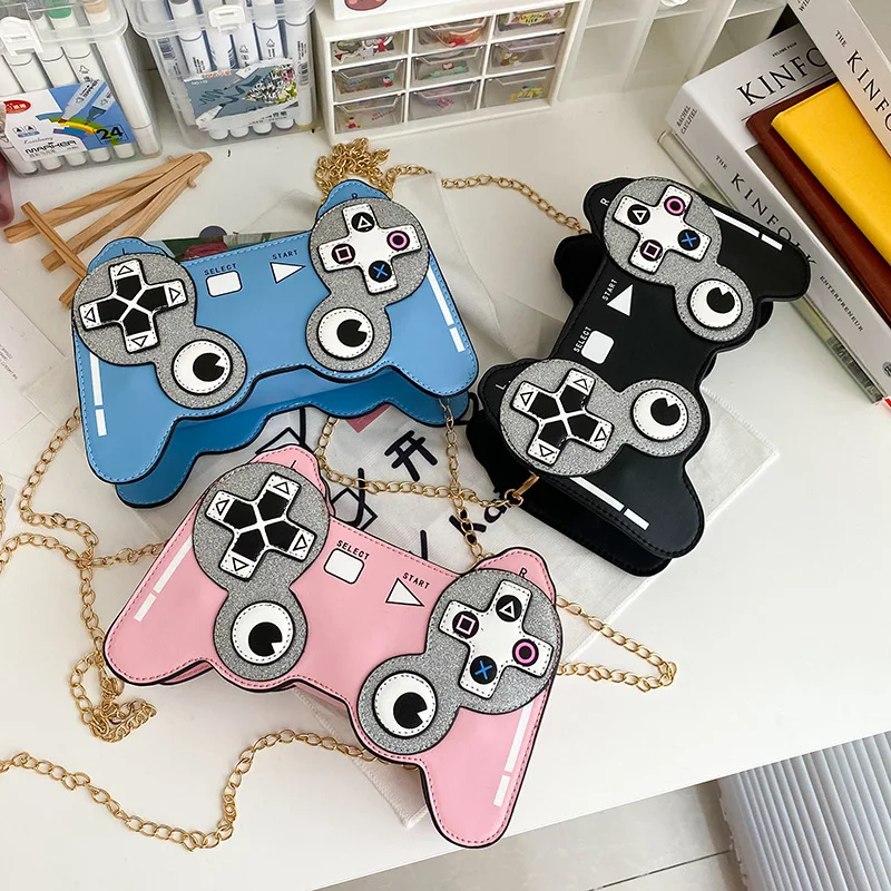 2021 Fun Cartoon Game Controller Style Fashion Small Crossbody Bag Women Handbag Chain Shoulder phone Bag
2021 Fun Cartoon Game Controller Style Fashion Small Crossbody Bag Women Handbag Chain Shoulder phone Bag