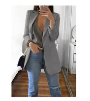 Casual Jacket Women Thin Blazers Office Lady Lapel Long Sleeve Coat Suit Slim Cardigan Solid Color Casual Jacket
Casual Jacket Women Thin Blazers Office Lady Lapel Long Sleeve Coat Suit Slim Cardigan Solid Color Casual Jacket