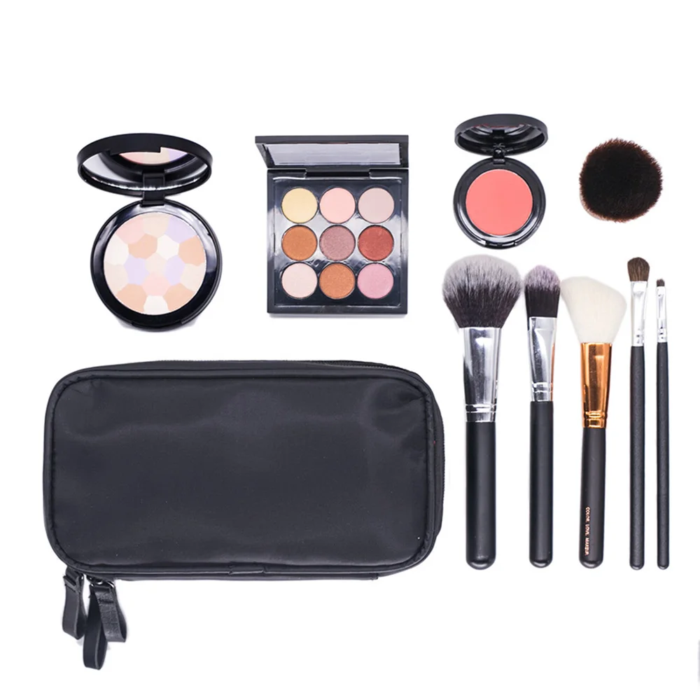 Multi Function Creative Double Layer Travel Square Makeup Storage Bag Brush Lipstick Oil Bottle Sanitary Pads Organizer Holder, Black
Multi Function Creative Double Layer Travel Square Makeup Storage Bag Brush Lipstick Oil Bottle Sanitary Pads Organizer Holder, Black