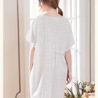 Nightdress Factory Price Wholesale Comfortable And Soft White Ladies Nightdress