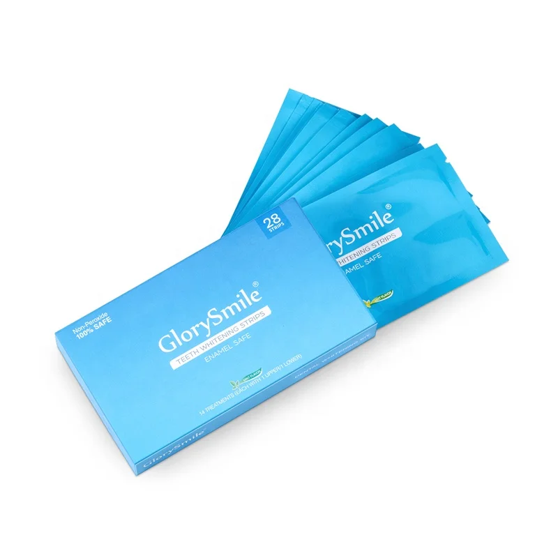 CE Approved Portable Safe OEM 14 Pairs Non Peroxide Teeth Whitening Strips Wholesale
CE Approved Portable Safe OEM 14 Pairs Non Peroxide Teeth Whitening Strips Wholesale