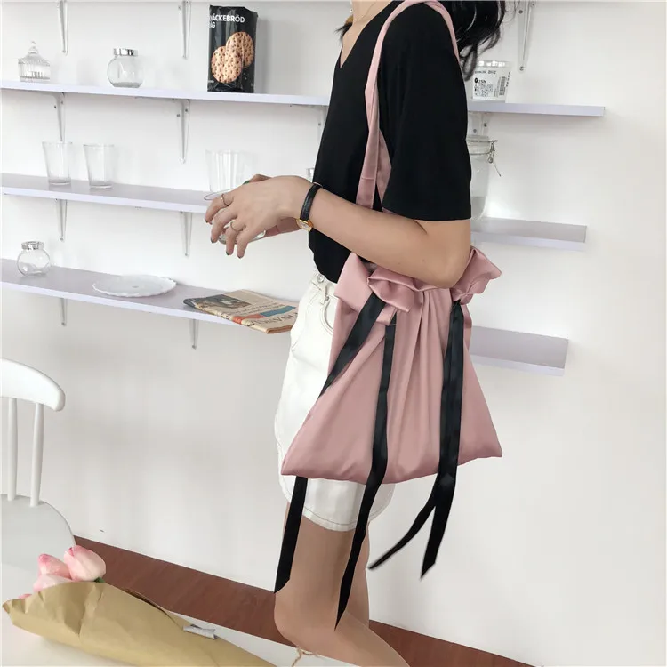 Shopping Purpose Women New Designer Handbags Satin Drawstring Closure Tote Bag with Handle, Black,pink,gray
Shopping Purpose Women New Designer Handbags Satin Drawstring Closure Tote Bag with Handle, Black,pink,gray