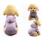 wholesale 100% cotton Multi Color christmas Comfortable Fleece Dogs Cloth Pet Clothes Blank Dog Hoodie dog clothes winter