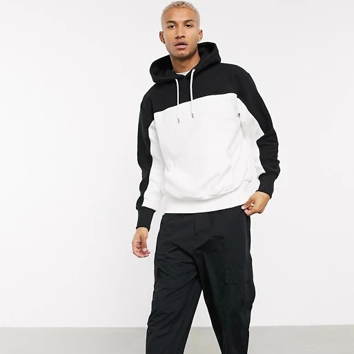 Wholesale Custom Black White Colorblock 2020 Mens 100% Cotton High Quality Graphic Hoodie
Wholesale Custom Black White Colorblock 2020 Mens 100% Cotton High Quality Graphic Hoodie