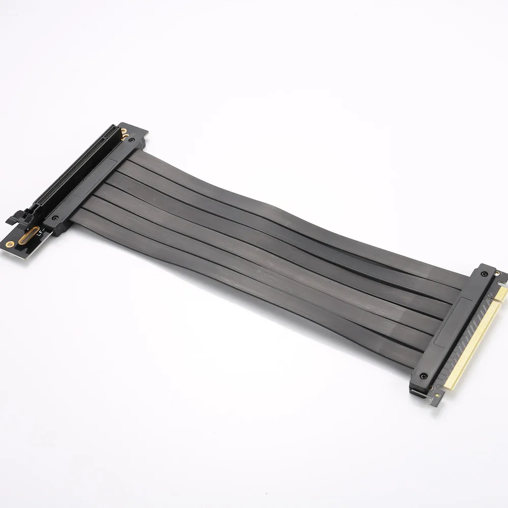 PCIE x16 Graphics Card PCI-E Riser Card Extender Ribbon Flexible Extension Cable OEM Graphics Card, Black
PCIE x16 Graphics Card PCI-E Riser Card Extender Ribbon Flexible Extension Cable OEM Graphics Card, Black
