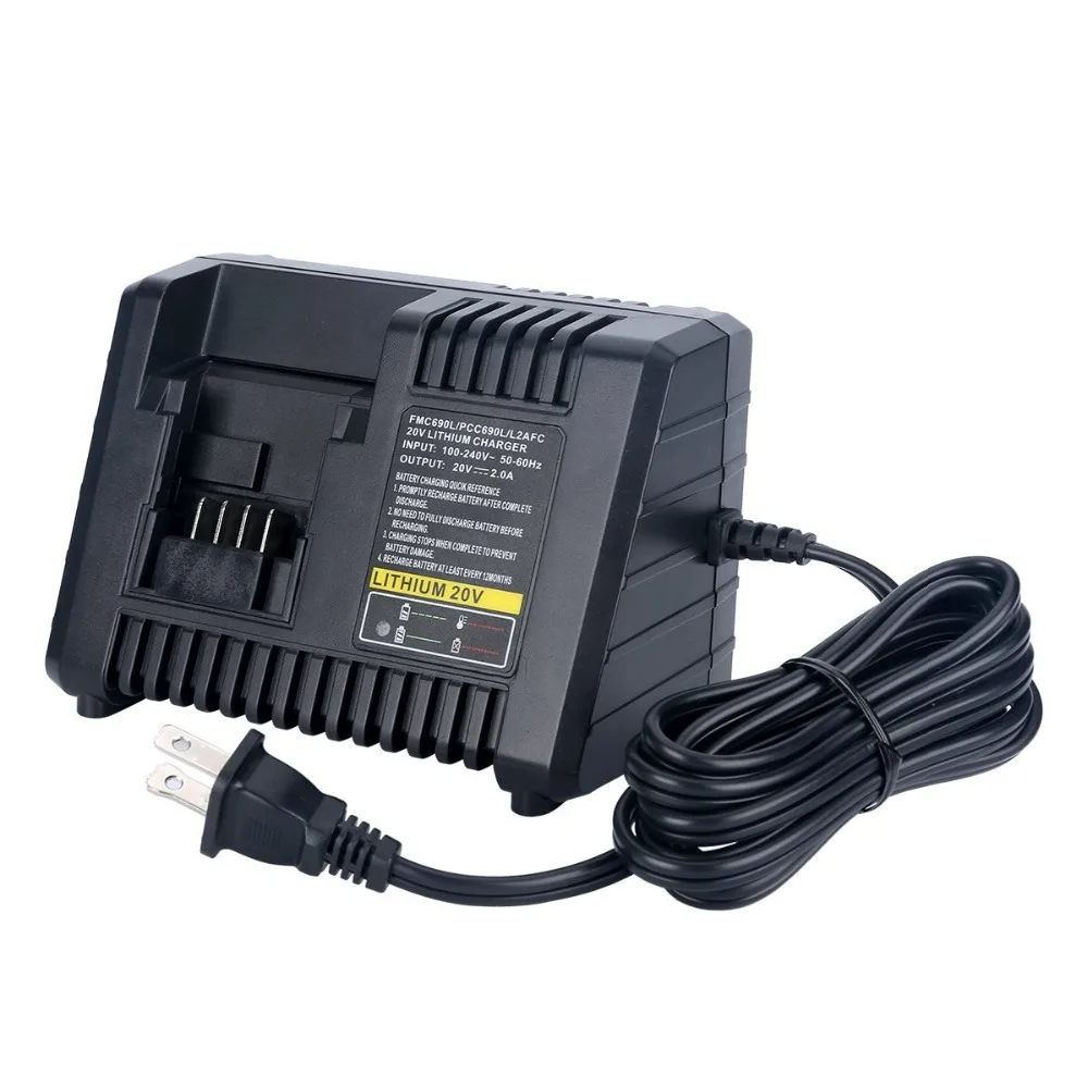 quick charger for Black & Dec 20V LBXR20 Battery LI-ION Black & Deckers LBX20 battery Rechargeable Battery Power Tool
quick charger for Black & Dec 20V LBXR20 Battery LI-ION Black & Deckers LBX20 battery Rechargeable Battery Power Tool