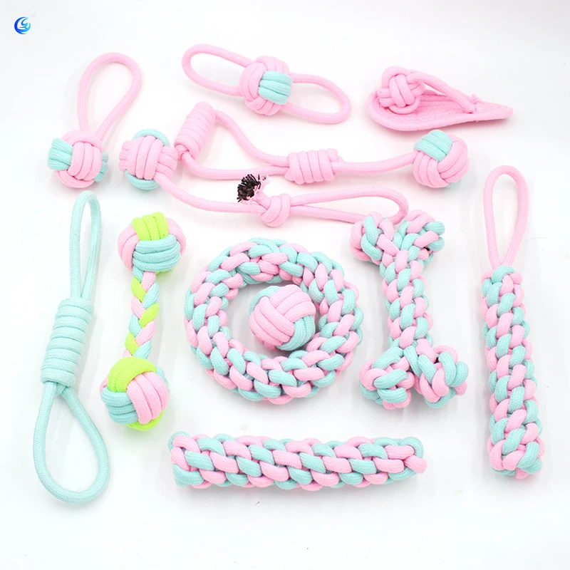 Washable Durable Bite Knots Cotton Rope Clean Tooth Dog Chew Toy Set Dog Rope Toys For Dogs
Washable Durable Bite Knots Cotton Rope Clean Tooth Dog Chew Toy Set Dog Rope Toys For Dogs