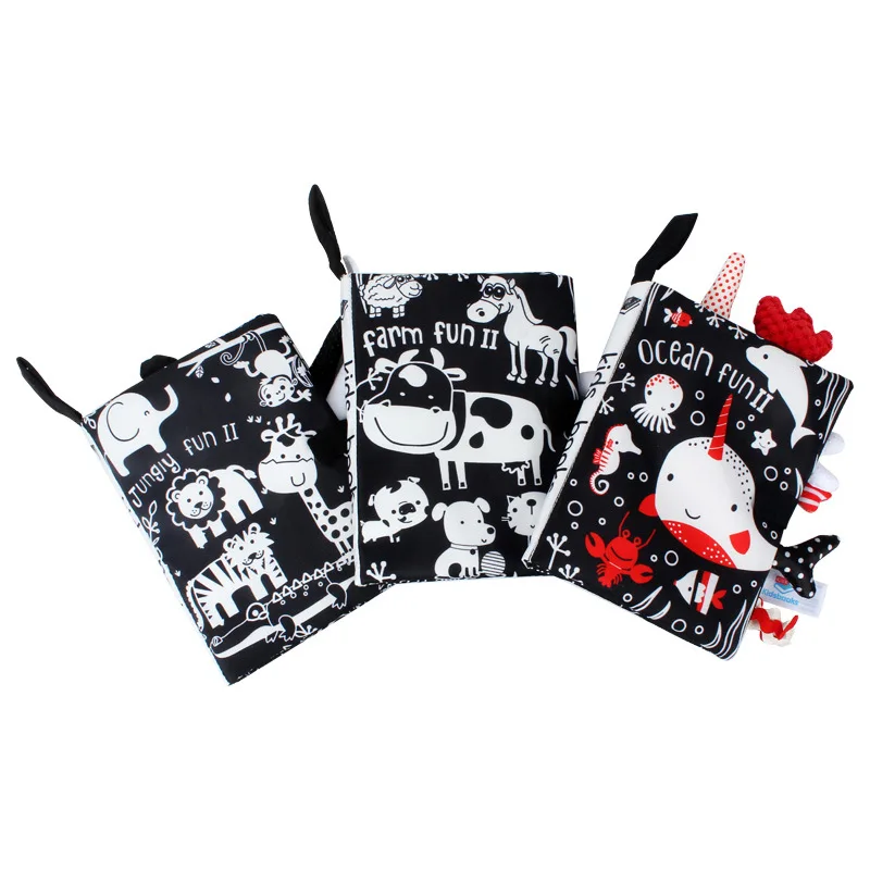 Three-dimensional Early Educational Toy Dinosaur Ocean Farm Jungle Tail Animals Story Book Baby Soft Fabric Cloth Book, Optional
Three-dimensional Early Educational Toy Dinosaur Ocean Farm Jungle Tail Animals Story Book Baby Soft Fabric Cloth Book, Optional