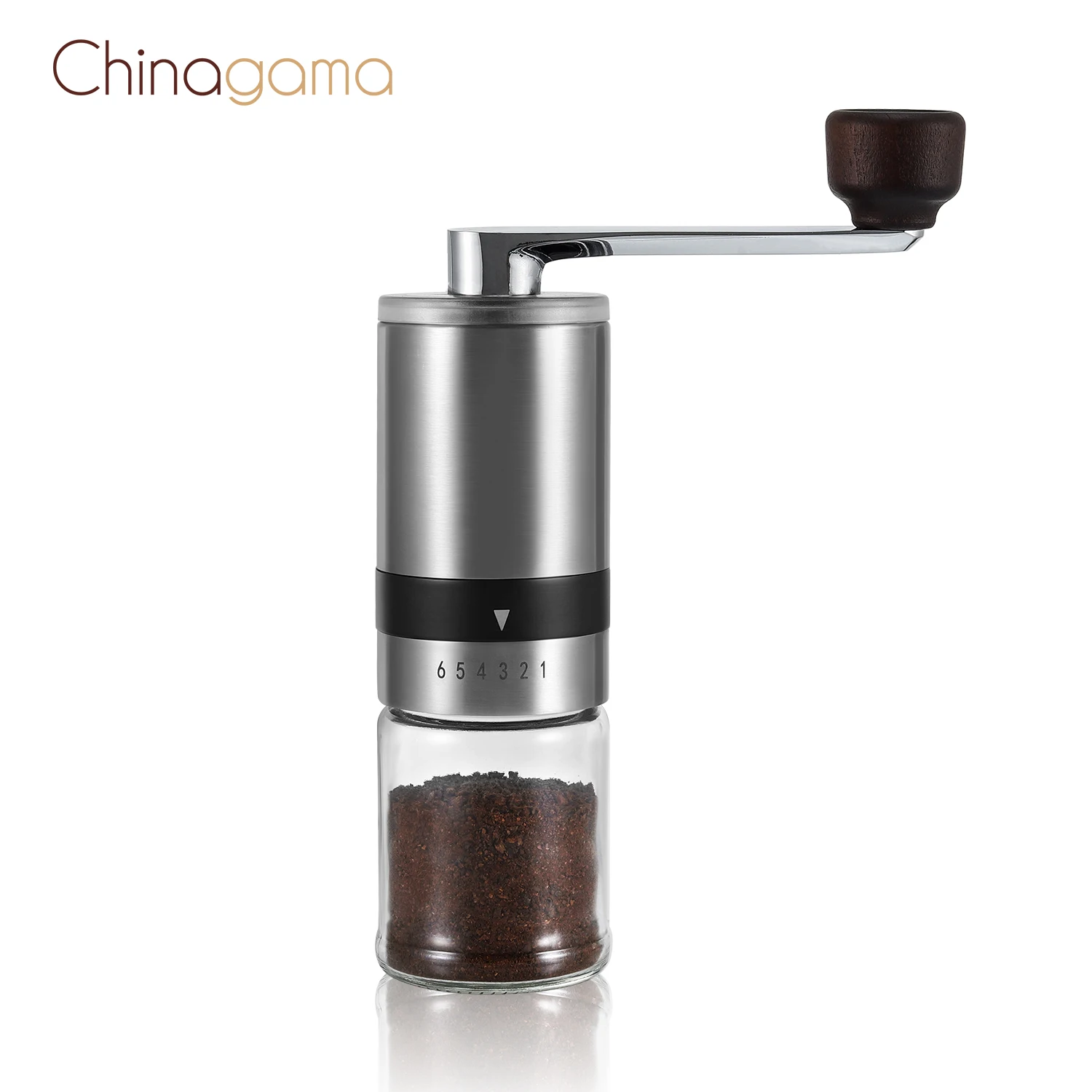 2023 New design Barista tools coffee accessories Mini portable hand manual coffee grinder with 6 setting
2023 New design Barista tools coffee accessories Mini portable hand manual coffee grinder with 6 setting