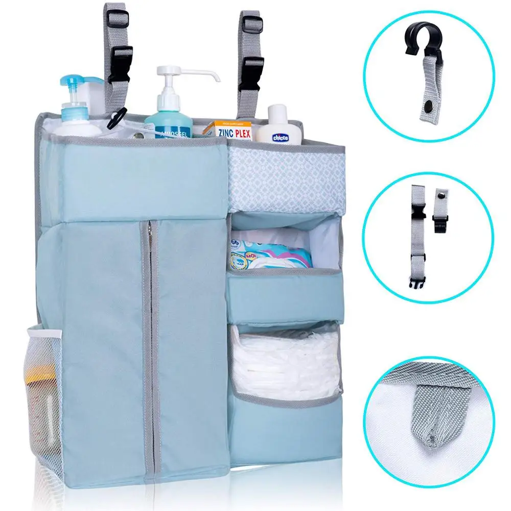 Baby Diaper Caddy Hanging Nursery Organizer for Baby Bed Organizer, Bule ,customized color is available
Baby Diaper Caddy Hanging Nursery Organizer for Baby Bed Organizer, Bule ,customized color is available