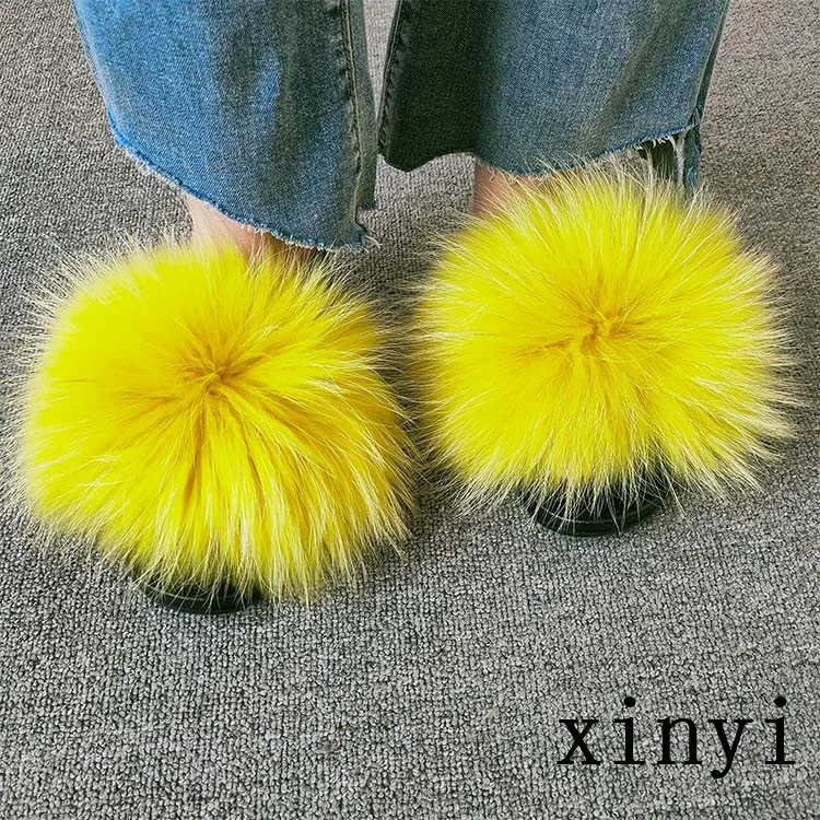 Women REAL BIG FURRY flush soft outdoor sandals fox Fur Slides Fur Slipper, Customized color
Women REAL BIG FURRY flush soft outdoor sandals fox Fur Slides Fur Slipper, Customized color