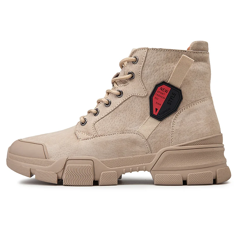 Men outdoor boots casual shoes New Style Men Leather shoes Martin Boots, Black/brown
Men outdoor boots casual shoes New Style Men Leather shoes Martin Boots, Black/brown