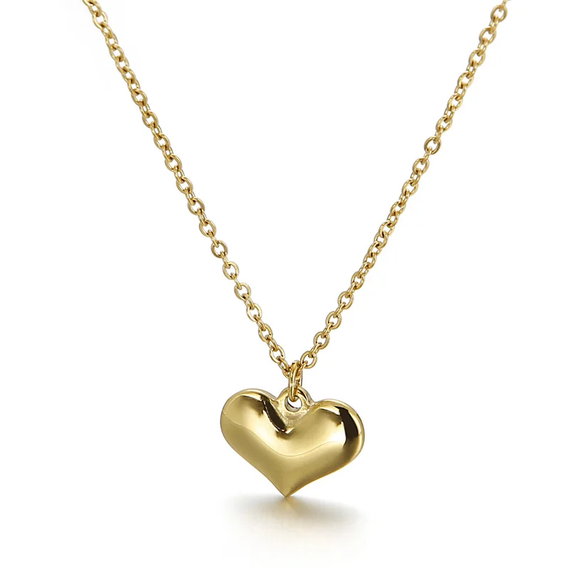Simple Stylish Stainless Steel Necklace Double Long Chain Heart Pendant Necklace, Gold,silver
Simple Stylish Stainless Steel Necklace Double Long Chain Heart Pendant Necklace, Gold,silver