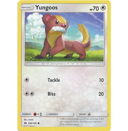 free shipping original real Pokemon Yungoos game cards basic sun moon card collection english SM1, Colorful
free shipping original real Pokemon Yungoos game cards basic sun moon card collection english SM1, Colorful