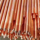HUA DIAN REASONABLE PRICE PROTECTING EARTHING SOLID COPPER GROUND ROD