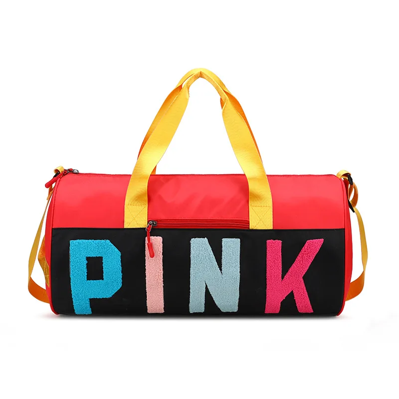 Customized Embroidery Logo Unisex Multifunction Water Resistant OEM Gym Bag Duffle Bag Sport Pink Fitness Bag, 14 colors available
Customized Embroidery Logo Unisex Multifunction Water Resistant OEM Gym Bag Duffle Bag Sport Pink Fitness Bag, 14 colors available