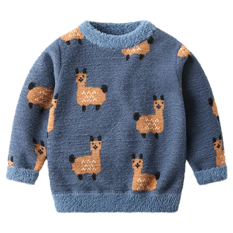 children Clothes baby boys cotton Warm Pullovers plush inside sweaters girls Winter Autumn Knitted Sweater
children Clothes baby boys cotton Warm Pullovers plush inside sweaters girls Winter Autumn Knitted Sweater