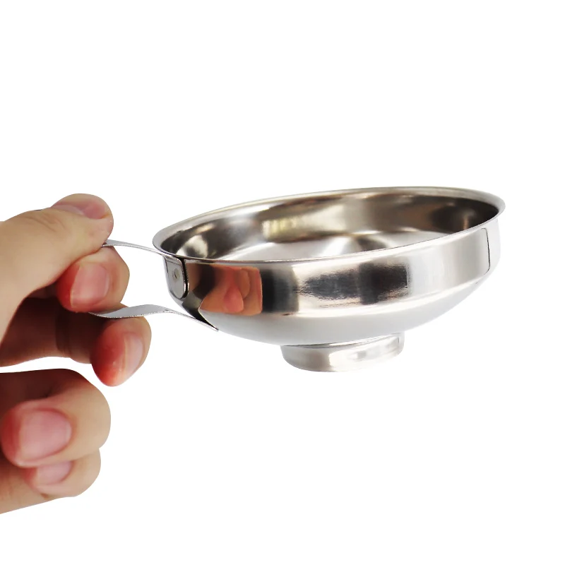 

Wholesale Custom Large Metal Stainless Steel Separate Liquid and Powder Funnels for Kitchen,Funnel