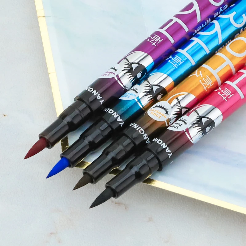 Hot Sale 4 Color Liquid Eyeliner Waterproof Makeup Eyeliner Private Label, As picture
Hot Sale 4 Color Liquid Eyeliner Waterproof Makeup Eyeliner Private Label, As picture
