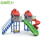 factory promotion new design plastic kids slide