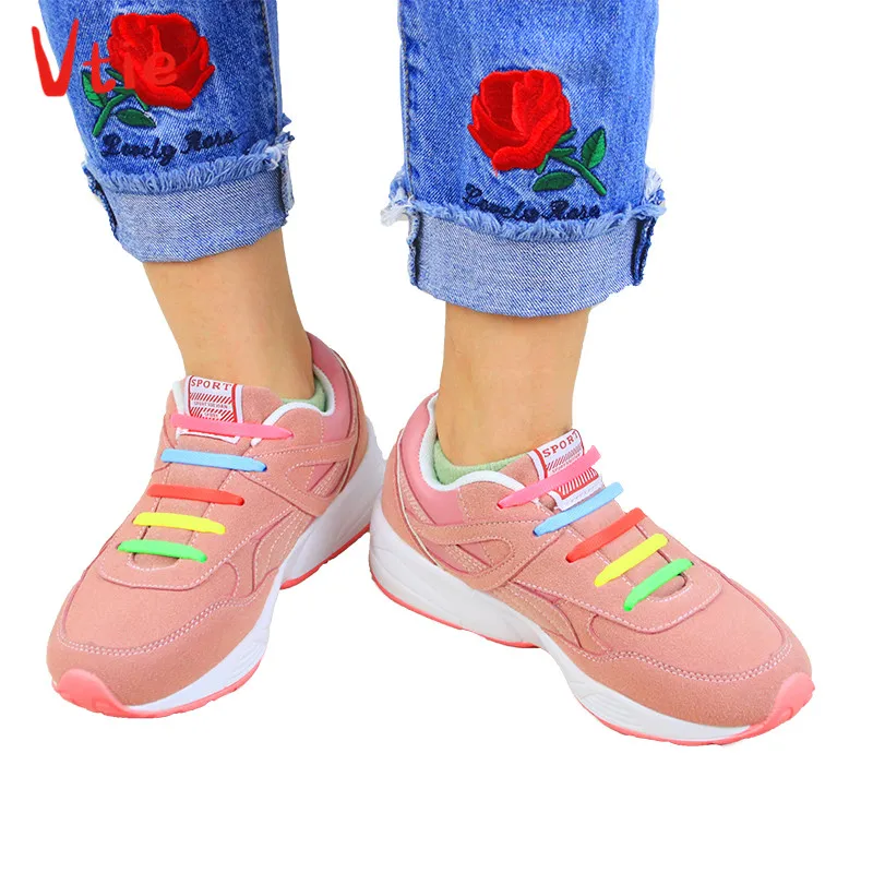 Colorful Elastic Shoelaces No Tie For Kids Adult, Makes Any Sneaker a Quick, Comfy Slip On, 12
Colorful Elastic Shoelaces No Tie For Kids Adult, Makes Any Sneaker a Quick, Comfy Slip On, 12