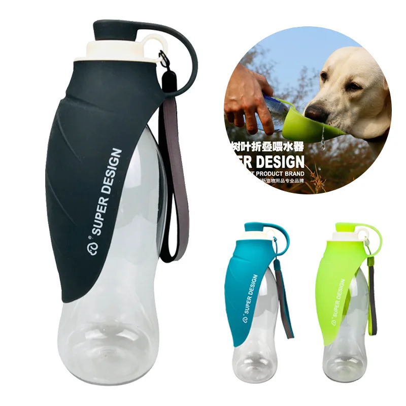 Multifunctional dog outing travel portable silicone leaf folding water dispenser water dispenser 580 Ml water bottle, Picture
Multifunctional dog outing travel portable silicone leaf folding water dispenser water dispenser 580 Ml water bottle, Picture