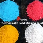 Thermoplastic reflective road marking paint