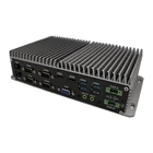 Cheap price WG IPC Intel i7 6th CPU mini computer Fanless Embedded industry control PC with 6 COM & 6 USB & GPIO