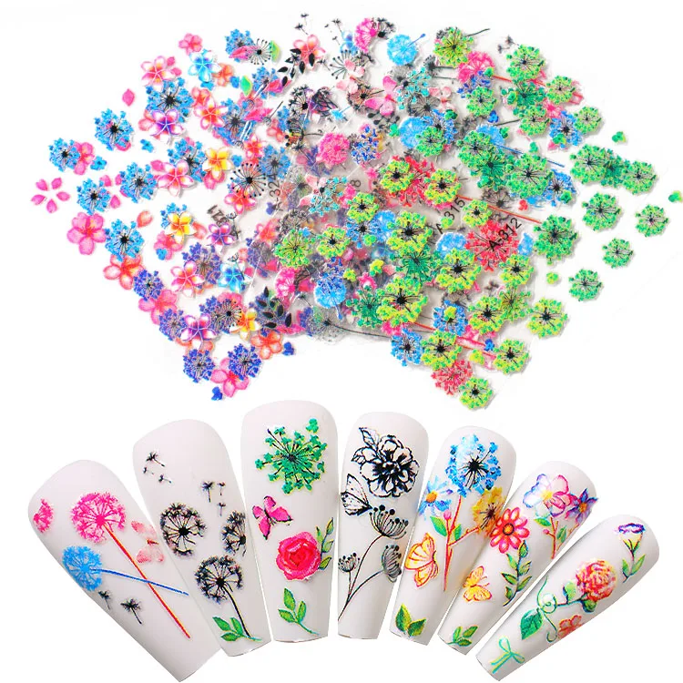 European and American style nail stickers decals flower nail stickers nail sticker, Various color
European and American style nail stickers decals flower nail stickers nail sticker, Various color