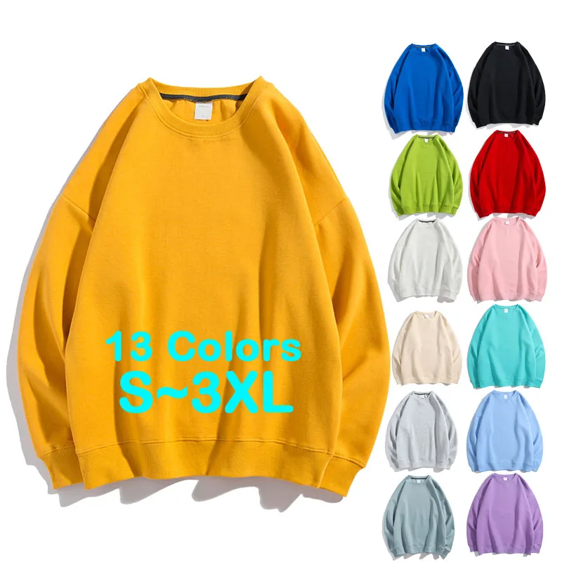 Oversized Men's Women's Hoodies & Sweatshirts Men Plain Custom Crew Neck Sweatshirt Women Crewneck Mens Hoodies Sweatshirt s
Oversized Men's Women's Hoodies & Sweatshirts Men Plain Custom Crew Neck Sweatshirt Women Crewneck Mens Hoodies Sweatshirt s