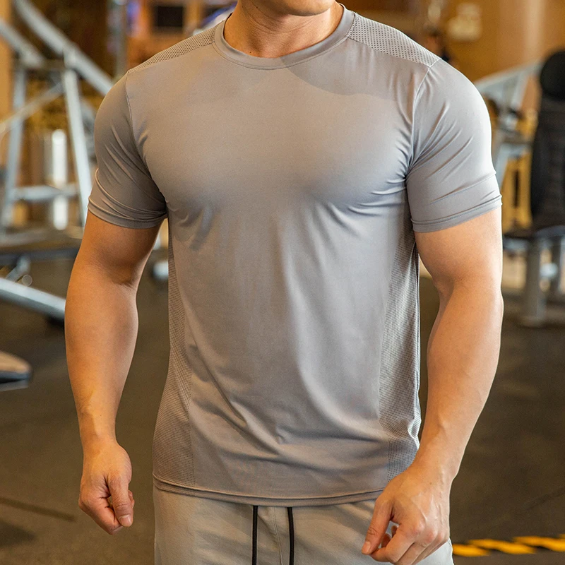 custom slim fit fitness sportswear wholesale men training wear gym short slevve running quick dry t shirt
custom slim fit fitness sportswear wholesale men training wear gym short slevve running quick dry t shirt