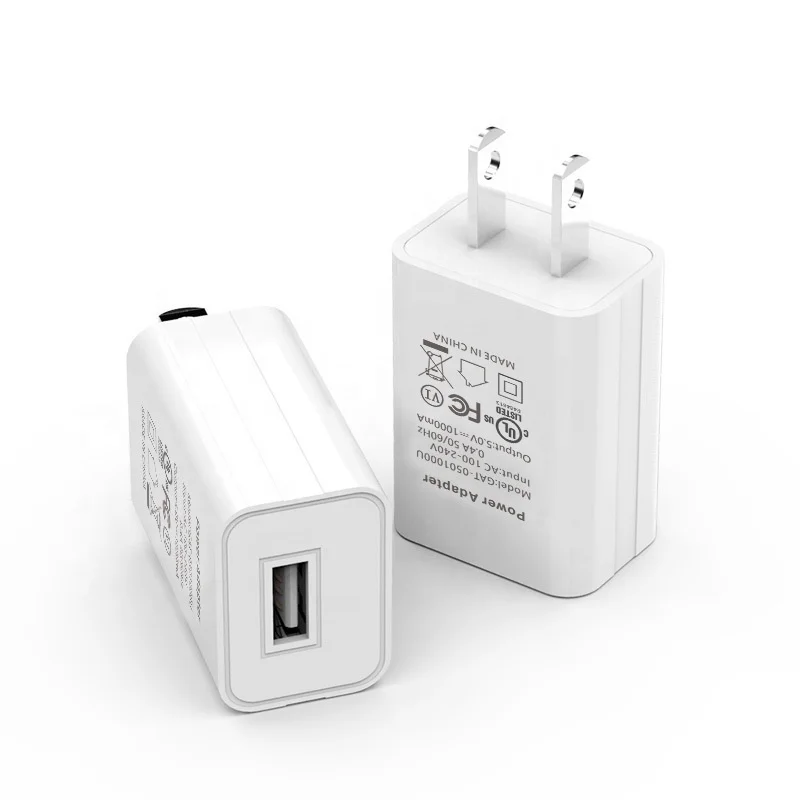 5V1AAmerican standard mobile phone charger USBCharging Plug High-end battery charger
5V1AAmerican standard mobile phone charger USBCharging Plug High-end battery charger