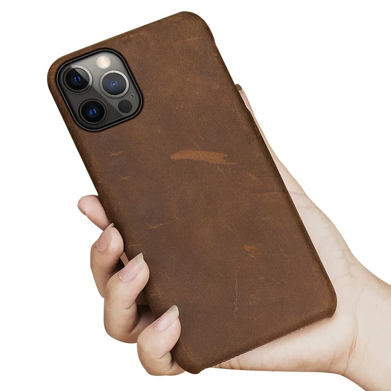 2021 luxury crazy horse genuine cowhide leather shockproof iphone 13 pro max phone case for i phone 13
2021 luxury crazy horse genuine cowhide leather shockproof iphone 13 pro max phone case for i phone 13