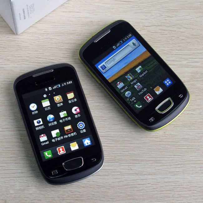 S5570 original refurbished phone Mini S5570 SmartPhone 3G WCDMA GSM GPS WIFI Android
S5570 original refurbished phone Mini S5570 SmartPhone 3G WCDMA GSM GPS WIFI Android