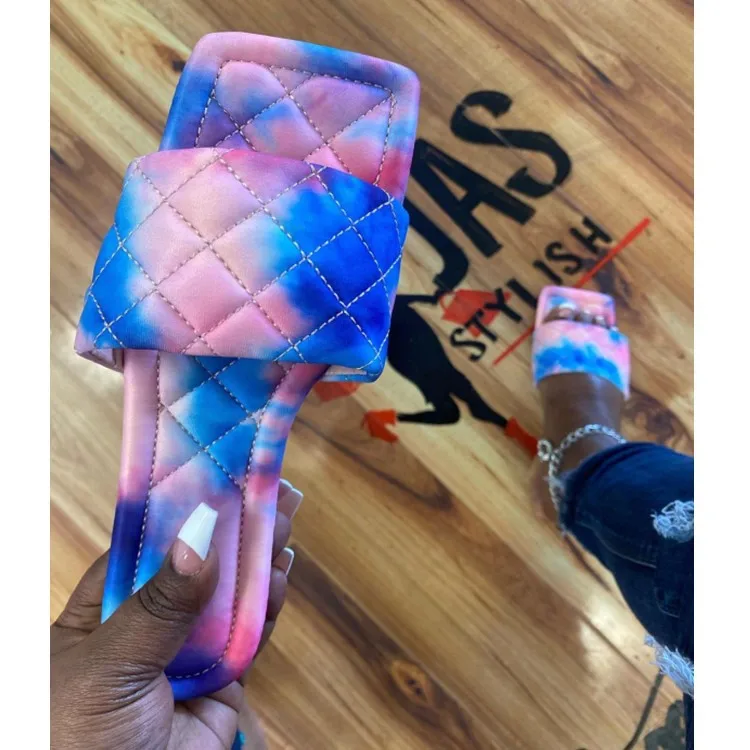 new arrive plus size tie dye flats square toe solid color flat sandals waterproof beach slippers ladies outdoor slides
new arrive plus size tie dye flats square toe solid color flat sandals waterproof beach slippers ladies outdoor slides