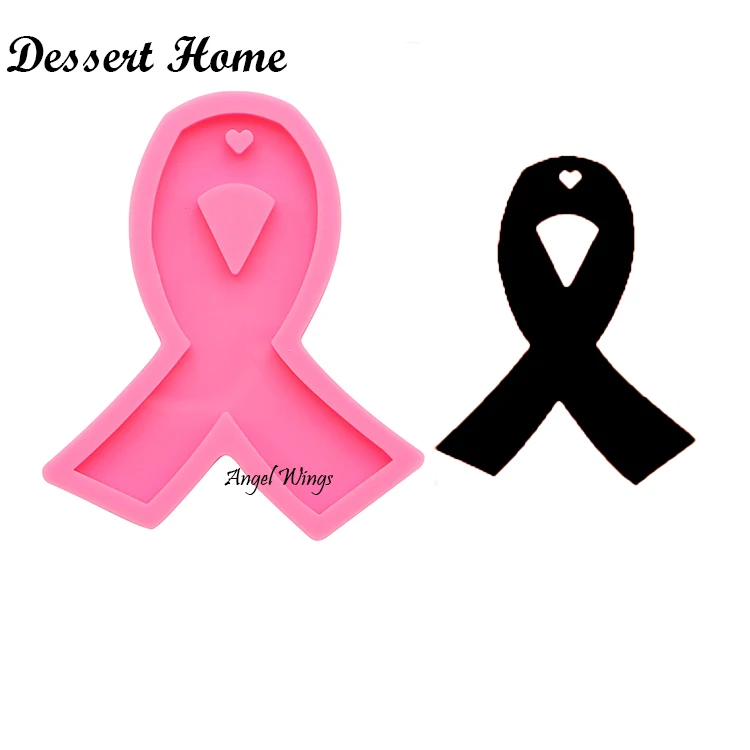 DY0107 Shiny Cancer Bow shape keychains mold Silicone mold key chain mould Resin Decorative Craft DIY Ribbon Mold, Pink
DY0107 Shiny Cancer Bow shape keychains mold Silicone mold key chain mould Resin Decorative Craft DIY Ribbon Mold, Pink