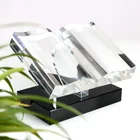 Personalized crystal islamic Muslim quran book trophy