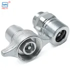 TGW 5000psi high pressure screw type hydraulic quick release coupling widely used of shop truck
