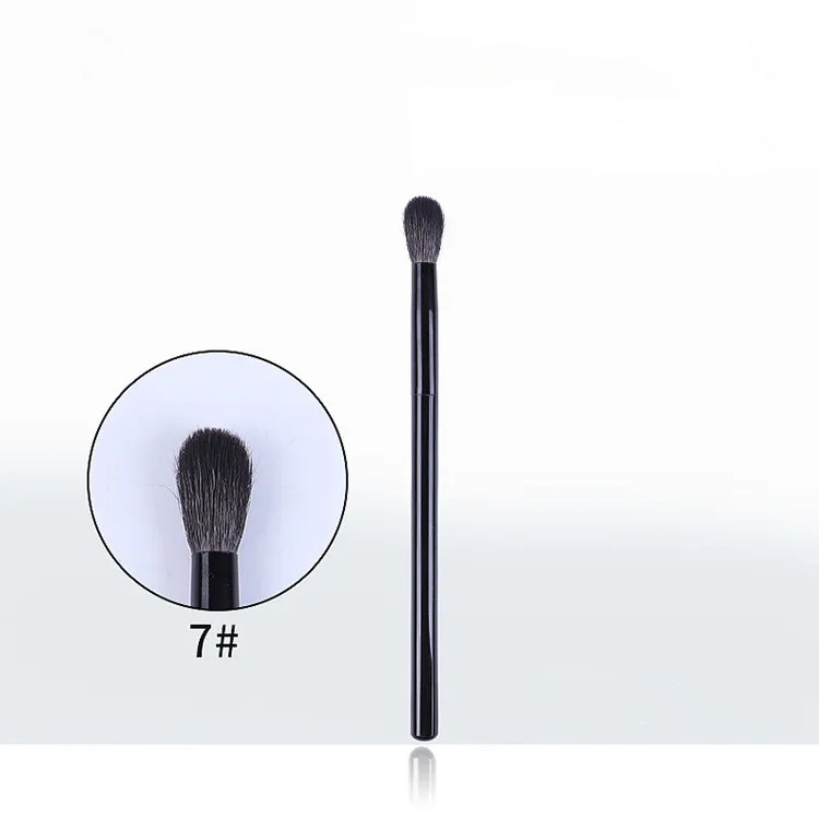 Black Eyeshadow Blending Makeup Brush Single Custom Label Professional Fluffy Eyeshadow Brush Goat Hair
Black Eyeshadow Blending Makeup Brush Single Custom Label Professional Fluffy Eyeshadow Brush Goat Hair