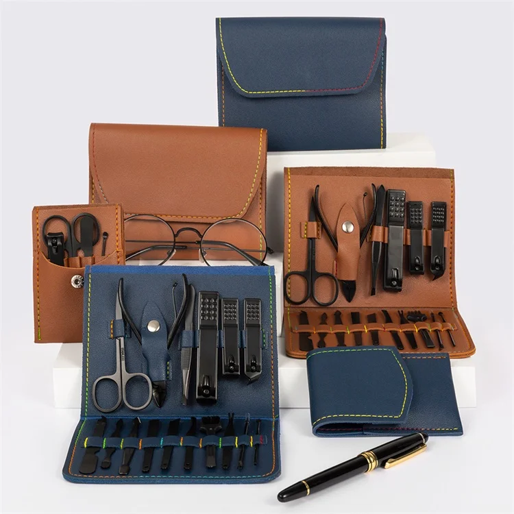 Professional women mens de manicur menicure tools case nail clipper sets kit manicure pedicure set, Picture color or customized
Professional women mens de manicur menicure tools case nail clipper sets kit manicure pedicure set, Picture color or customized