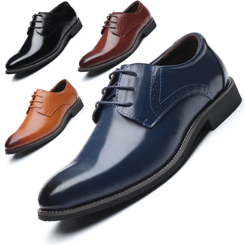 factory wholesale custom casual city man fashion leisure latest design cheap senior business office formal wear Leather shoes
factory wholesale custom casual city man fashion leisure latest design cheap senior business office formal wear Leather shoes