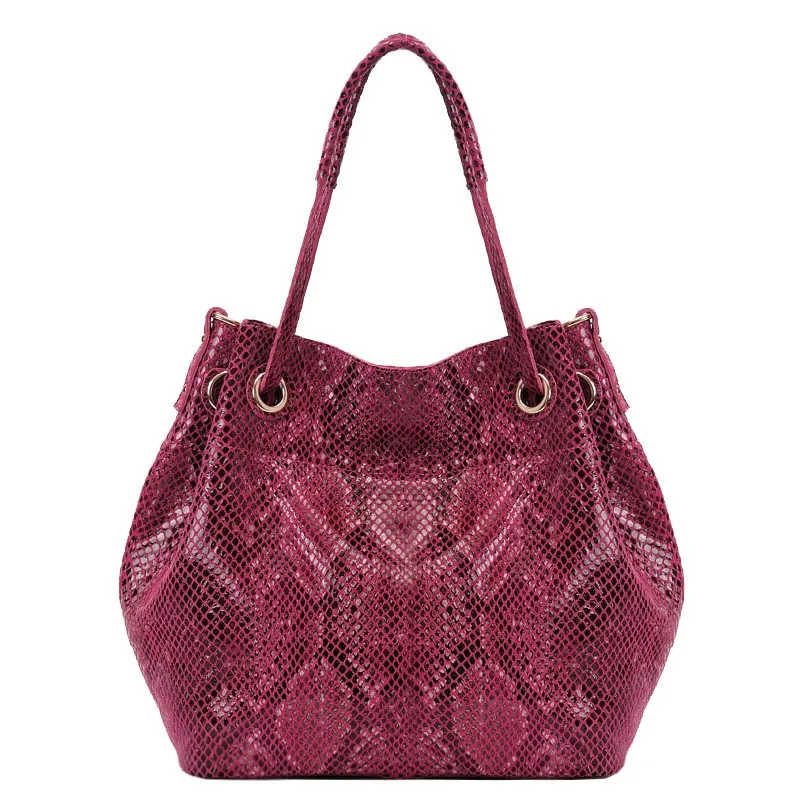 Thanksgiving Dress Genuine Leather Ladies Handbags Luxury Serpentine Pattern Women Tote Bag High Quality Bucket Bag PurseYGB-016
Thanksgiving Dress Genuine Leather Ladies Handbags Luxury Serpentine Pattern Women Tote Bag High Quality Bucket Bag PurseYGB-016