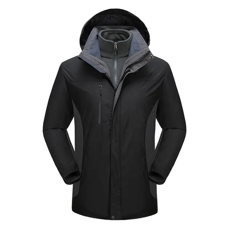 Men Winter 3 in 1 Outdoor Jacket Ski Premium Snow Warm Parkas Jacket Outwear Seamless Hooded Waterproof Thick Fleece Windbreaker, Picture show
Men Winter 3 in 1 Outdoor Jacket Ski Premium Snow Warm Parkas Jacket Outwear Seamless Hooded Waterproof Thick Fleece Windbreaker, Picture show