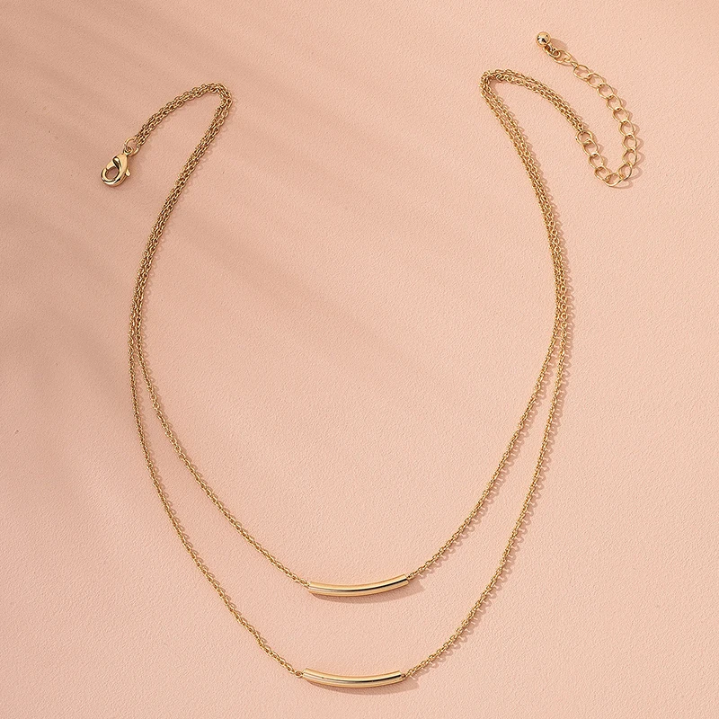 Creative trendy simple temperament sweater chain irregular jewelry necklace UNIQUE Bone knot shape pendant tube chain necklace
Creative trendy simple temperament sweater chain irregular jewelry necklace UNIQUE Bone knot shape pendant tube chain necklace
