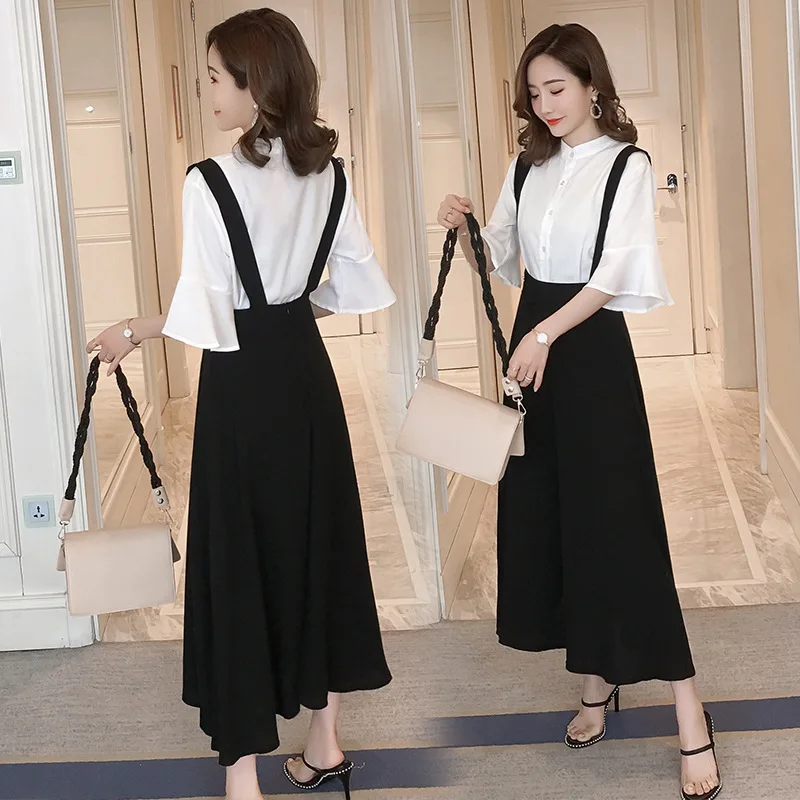Maternity Summer new fashion short sleeve shirt with Braces skirt two-piece set, Picture
Maternity Summer new fashion short sleeve shirt with Braces skirt two-piece set, Picture