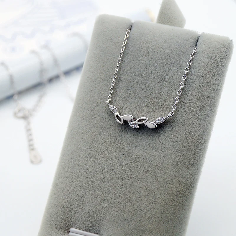 NZA2-020 pretty leaves design 925 sterling silver link chain necklace colar prata 925, Silver, rose gold, gold
NZA2-020 pretty leaves design 925 sterling silver link chain necklace colar prata 925, Silver, rose gold, gold