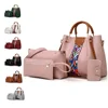 /product-detail/new-fashion-4pcs-sets-bags-solid-totes-designer-women-leather-lady-handbags-for-young-women-62187094016.html