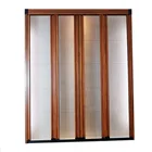 Aluminum profile plisse windows accordion insect screen door